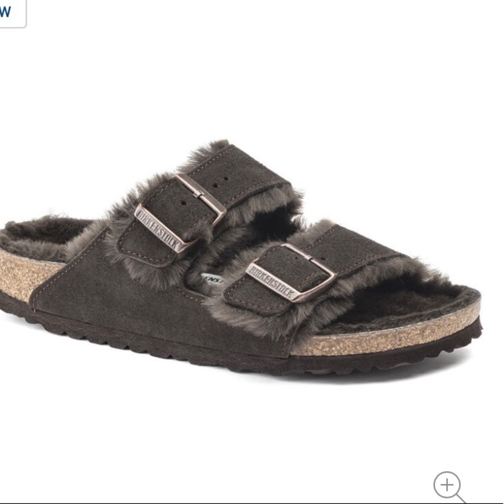 NWT Fall Mocha Sherling Birkenstock